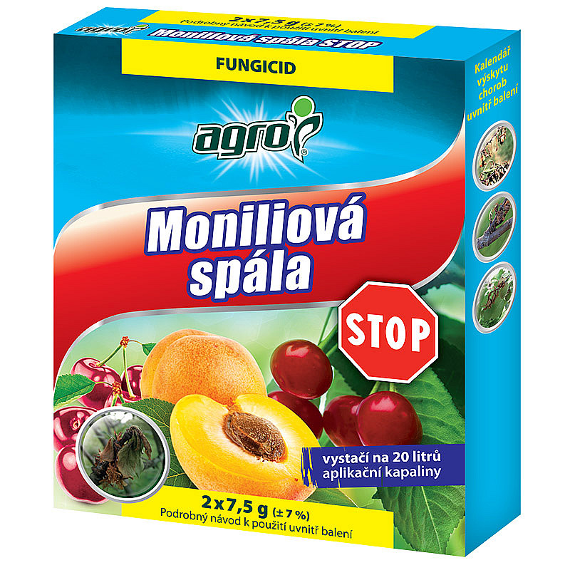 AGRO Moniliová spála STOP 2 x 7,5 g