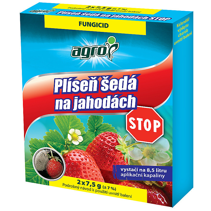 AGRO Plíseň šedá na jahodách STOP