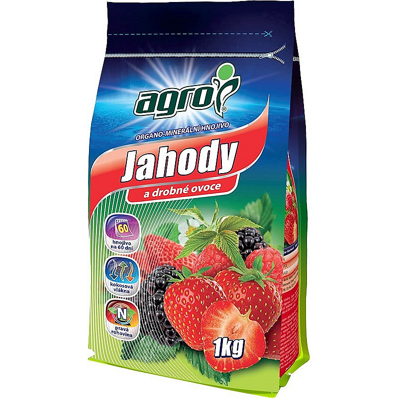 AGRO Organominerální hnojivo jahody 1 kg