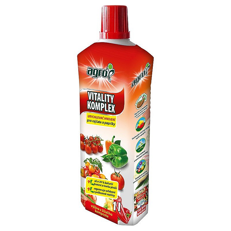 AGRO Vitality komplex Rajče a paprika 1 l