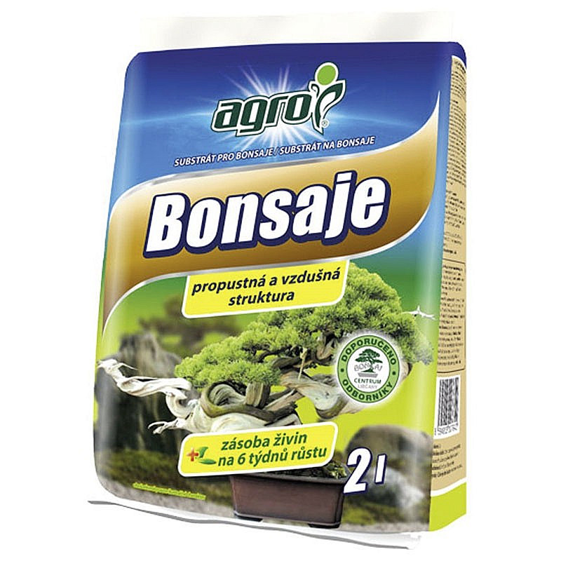 AGRO Substrát pro bonsaje 2 L