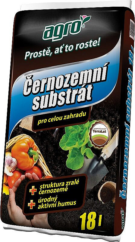 AGRO Černozemní substrát pro celou zahradu